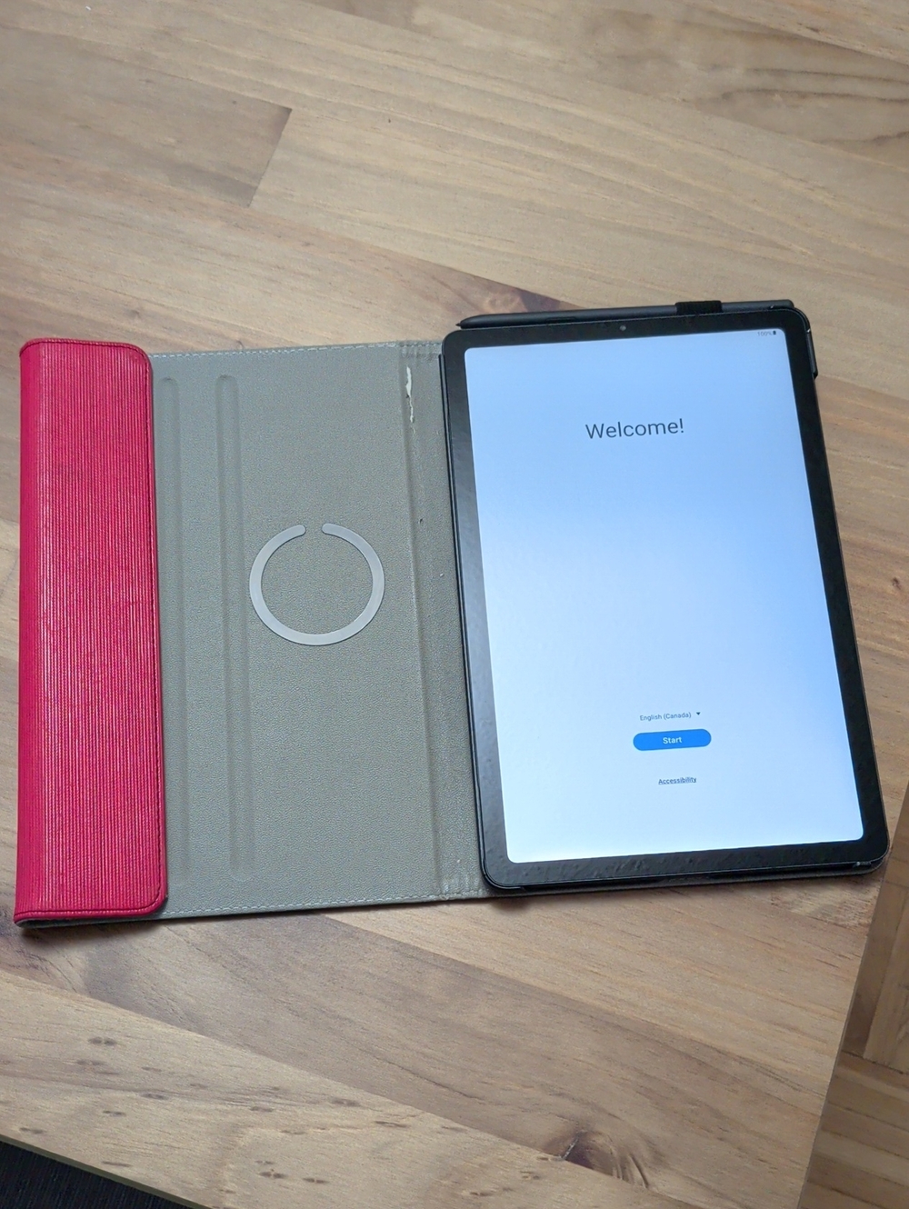 2022 Samsung Galaxy Tab S6 Lite 10.4" 64GB Tablet With Case and S Pen (Grey)